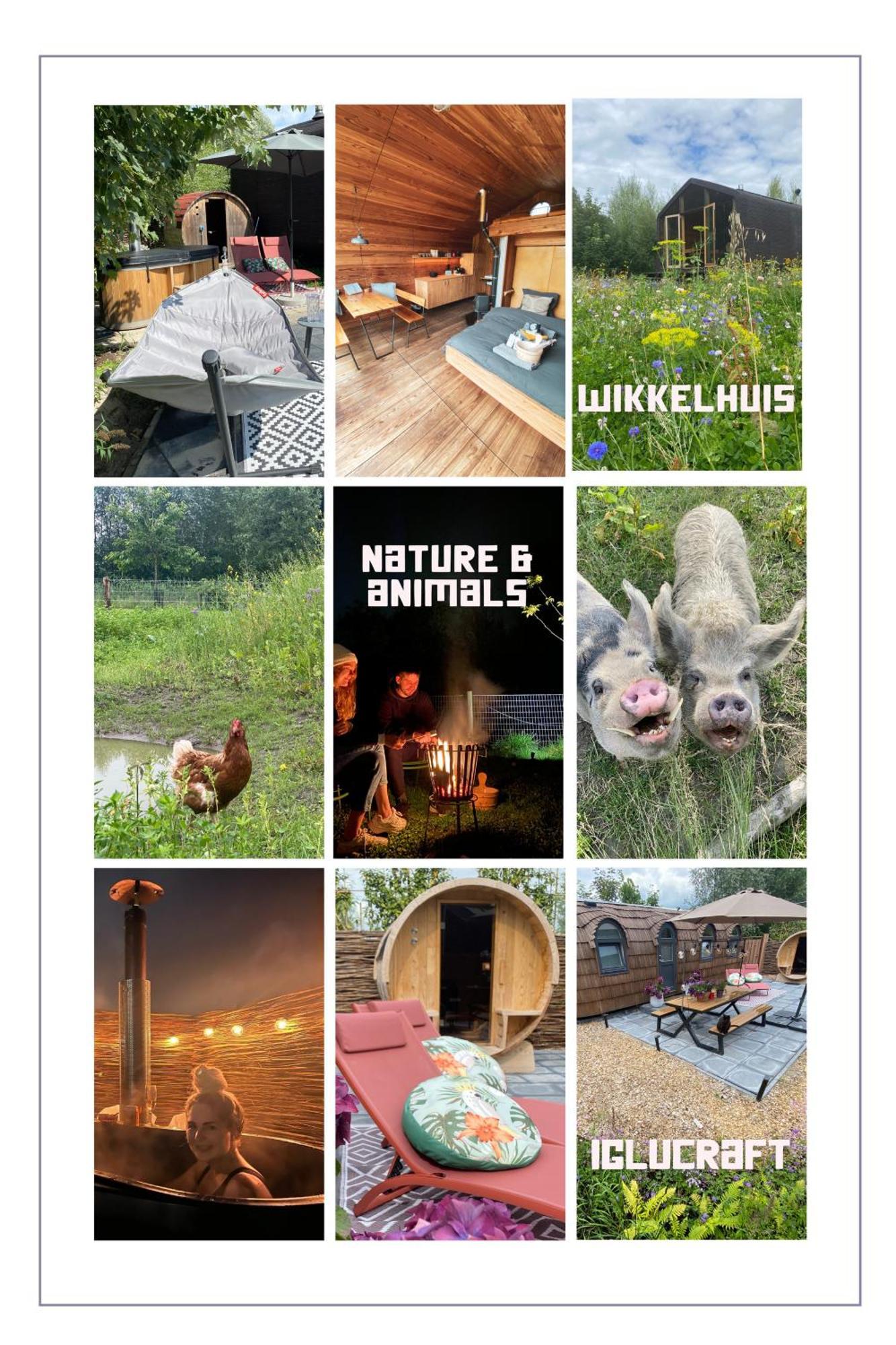 Bed & Wellness Klein Knorrestein With Private Hottub And Sauna And Tandembike Rental Included In Price Almere Exterior photo